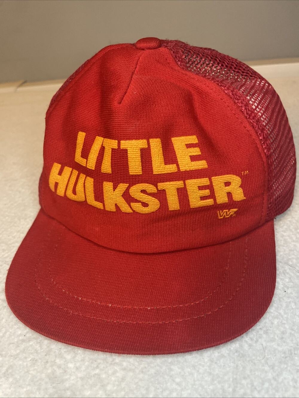 Vintage WWF Hulk Hogan Little Hulkster Hat Cap Rare 1988 Small Boys